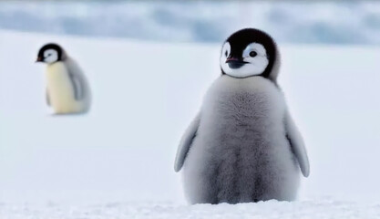 赤ちゃんペンギン | baby penguin Generative AI