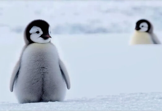 赤ちゃんペンギン | baby penguin Generative AI