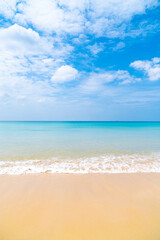 beach and sky