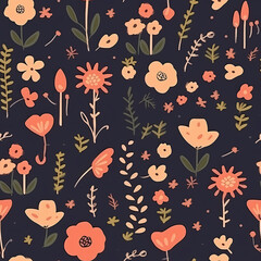 Beautiful Seamless Floral Pattern