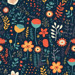 Beautiful Seamless Floral Pattern