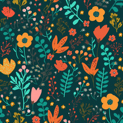 Beautiful Seamless Floral Pattern