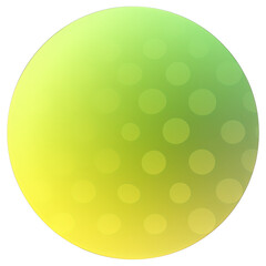 Green and yellow button isolated on white background. Vector illustration.Circle button with green and yellow gradients.Generative Ai