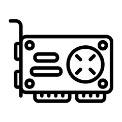 graphic card icon