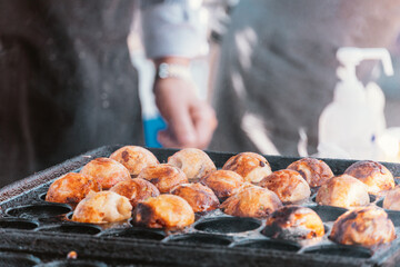 たこ焼き　屋台