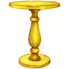 Empty cake stand, table top