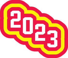 ポップな西暦2024年