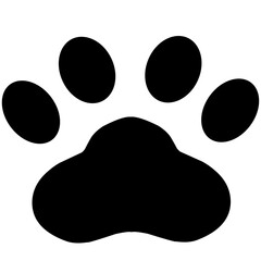 cat print silhouette