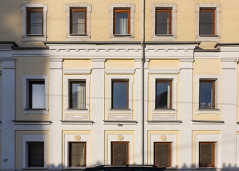 Obraz premium facade of an building with windows
