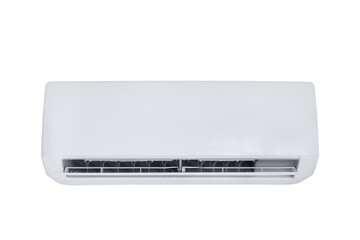 Front view white wall split air conditioner module
