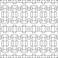 
Stylish texture with figures from lines.Abstract geometric black and white pattern for web page, textures, card, poster, fabric, textile. Monochrome graphic repeating design. 