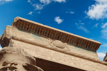 The temple of Kom Ombo in Aswan, Egypt
