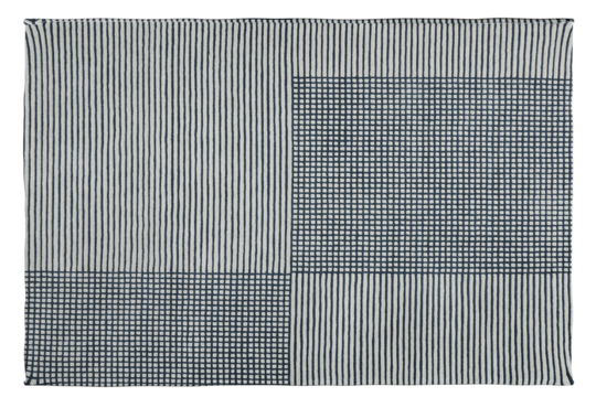 Top view of textured carpet