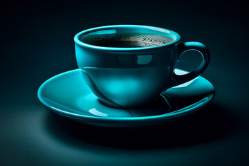  tea cup. Generative AI	