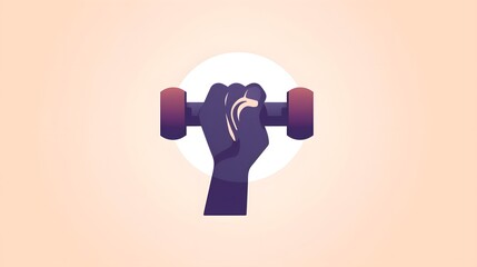 Obraz na płótnie Canvas emblem for the gym 