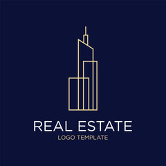 Real Estate Vector Logo Template 