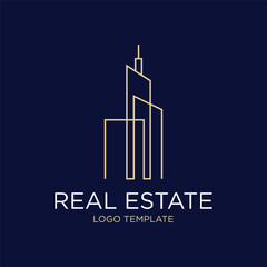 Real Estate Vector Logo Template 