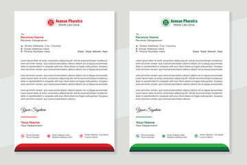 Professional Business Letterhead Template .