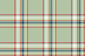 Plaid background, check seamless pattern. Vector fabric texture for textile print, wrapping paper, gift card or wallpaper.