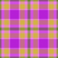 Background pattern textile. Vector tartan seamless. Check plaid fabric texture.