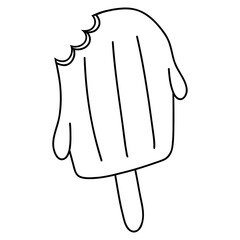 Popsicle strawberry ice cream. Drawing Pics For Kids