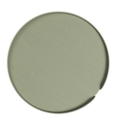 Top view of round cooffee table	