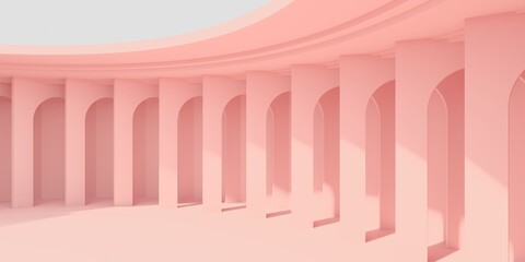 Empty floor and room. Modern background