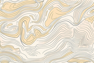 Beautiful colored abstract line shapes wallpaper background design texture pattern. Decorative design decoration. Ai generated