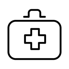 First aid kit icon