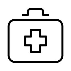 Fototapeta premium First aid kit icon