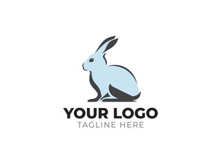 Adorable Rabbit Logo Vector Design