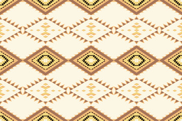 Abstract ethnic geometric pattern design for background.Tribal ethnic vector texture.Fabric pattern mandala native textile.Embroidery design