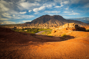 Calchaqui Valleys Quebrada de Cafayate, Salta, Argentina, Route from Mountain Desert, Travel and Tourism South America © Michele