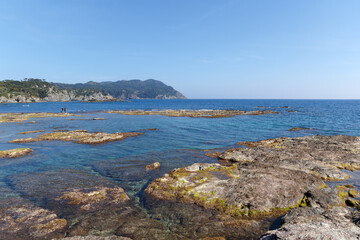 Fototapeta na wymiar Embiez archipelago in the French Riviera