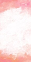 春用の油絵縦長抽象背景テンプレート）中央に白いスペースがあるピンクのフレーム