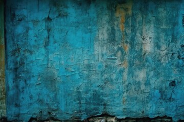 Obraz premium bright red fire hydrant against a solid blue background. Generative AI