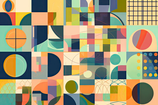 y2k grid shapes, geometry wireframes. Cool acid rave frames © Jekkie