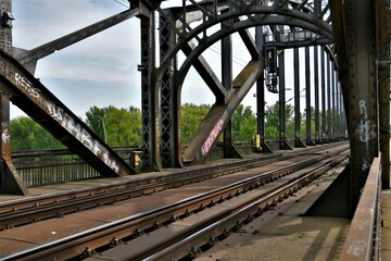 Niederrad Bahnbrücke Frankfurt