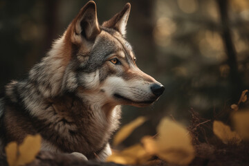 Einsamer Wanderer: Ein Wolf in seiner natürlichen Umgebung 4