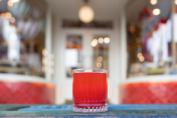 The Drink of Ramadan Cuisine Traditional Ottoman Sherbet, Üsküdar Istanbul, Turkiye