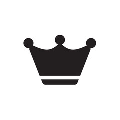 king crown vector icon. Prince crown flat sign design. Queen crown icon. VIP crown icon. Crown symbol pictogram. UX UI icon