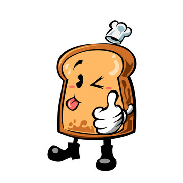 cartoon character chef Toast