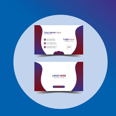 Set of modern business card print templates, Modern Business Card - Creative and Clean Business Card Template. Creative modern name card and business card, Vector creative business card template.