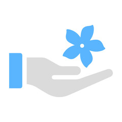 Flora hand icon