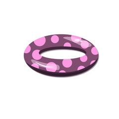 violet rubber ring 