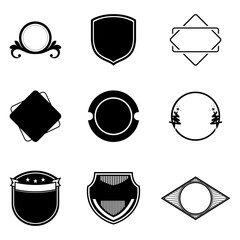 set of shields