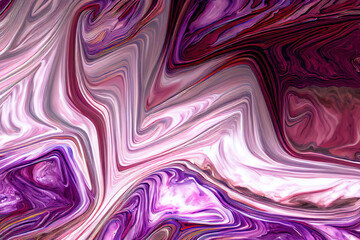Liquid art style painted in oil. Generative Ai