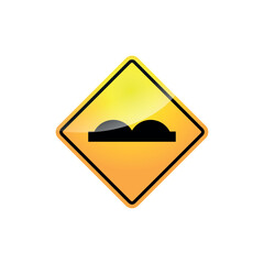 Traffic Sign  Street Sign Icon Vector Template