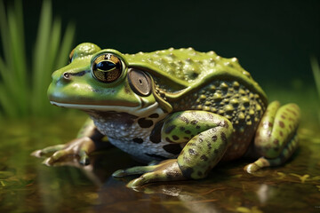 Obraz premium Frog in nature