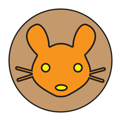 Animal, face, head icon